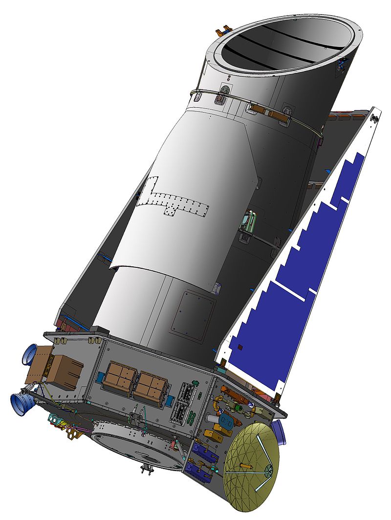 18 10 22 OP El satélite Kleper se apaga sin remedio 2 Vista ampliada Telescopio Espacial Kepler Foto NASA