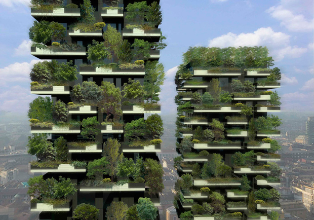 19 01 24 OP Crean la primera ciudad forestal del mundo 1 Bosco Verticale