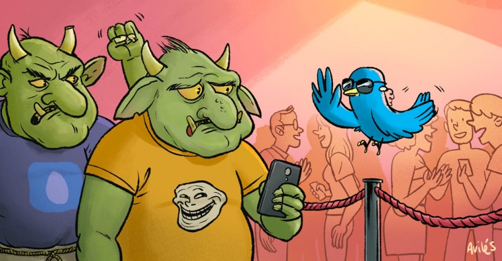 19 06 03 DM No te hagás el troll 1 Imagen gráfica de la cultura troll