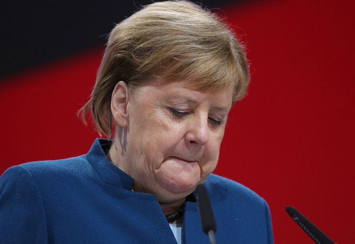 19 08 24 OP Los empresarios alemanes exigen a Merkel el final de la política de déficit cero 1 Angela Merkel