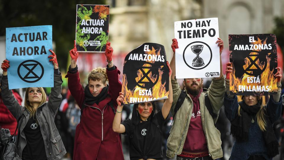 19 08 27 OP El mundo acusa a Bolsonaro por el incendio en el Amazonas 1 Argentina protestas por los incendios en la Amazonía.jpg