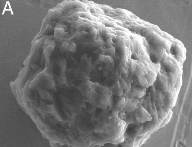 20 03 20 OP Hallaron granos presolares 2 Grano presolar encontrado en el meteorito