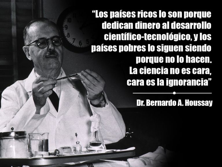 20 04 12 OP 10 de abril Día del Investigador Científico 4 Bernardo Houssay