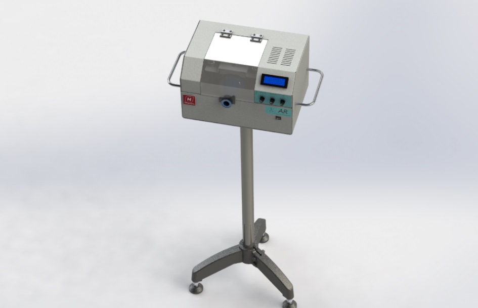 20 04 26 OP La Universidad Nacional de Cuyo ya produce asistentes respiratorios 1 Modelo de asistentes respiratorios de la UNCUYO