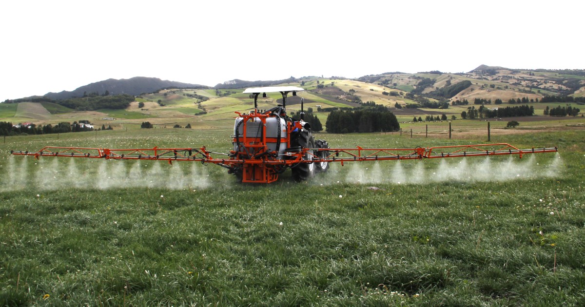 Modelo de fumigación terrestre